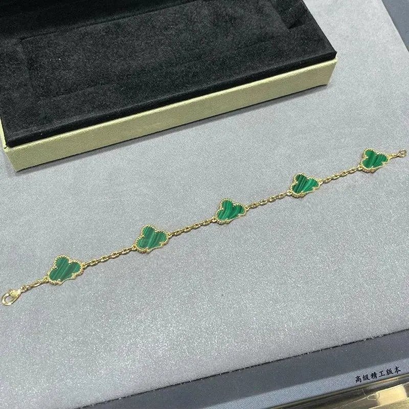 Unbranded Jewelry Clover Motif Chain Bracelet — Style 10