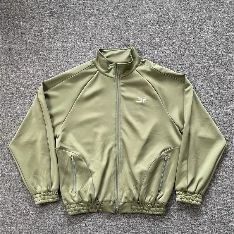 Broken Planet Market Tracksuits Zip-up track jacket and wide-leg trousers with contrast piping — Style 1