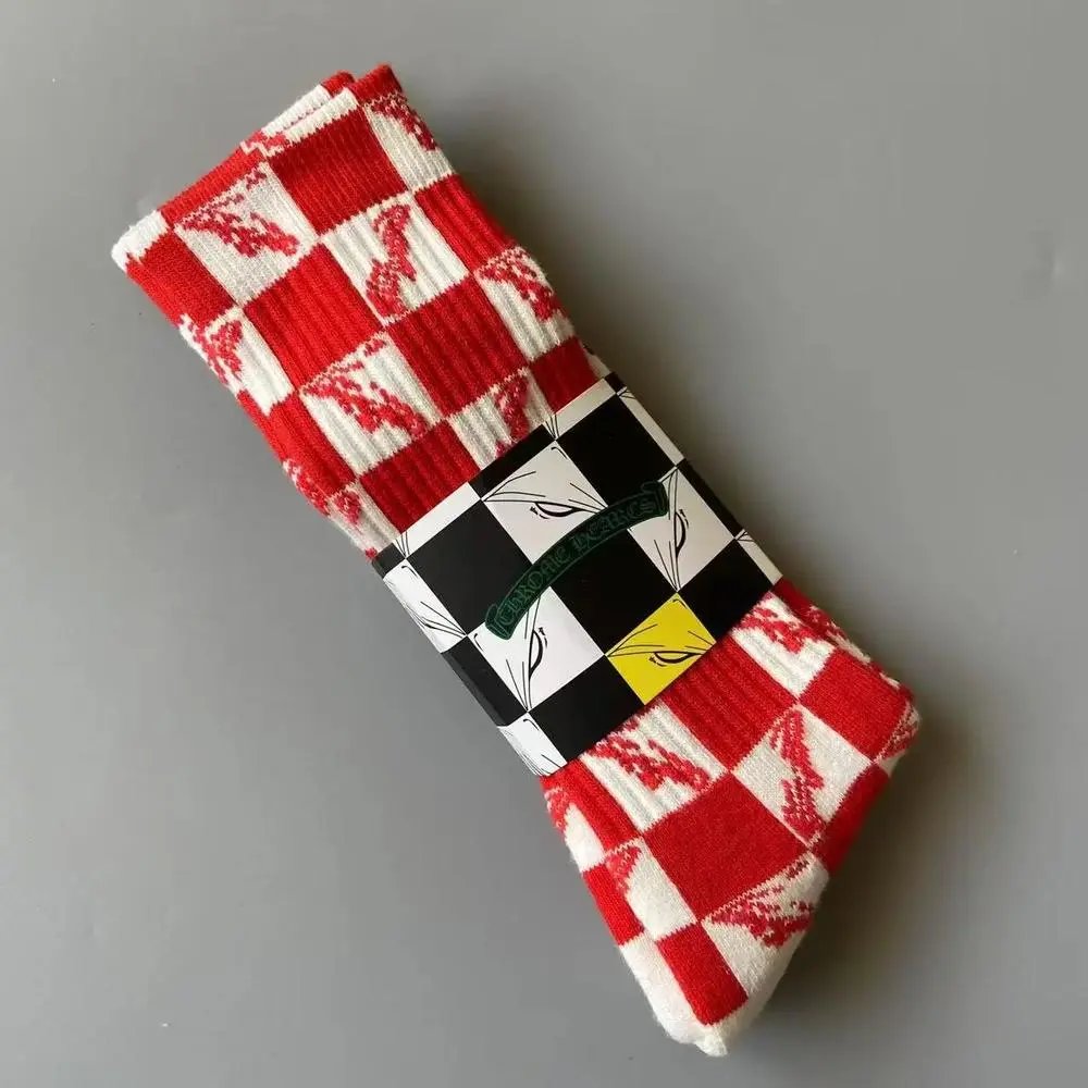 Chrome Hearts Socks Striped crew — Style 21