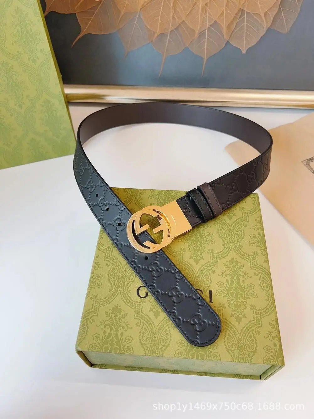 Louis Vuitton Belts M8362 LV Initiales Monogram Belt — Style 35