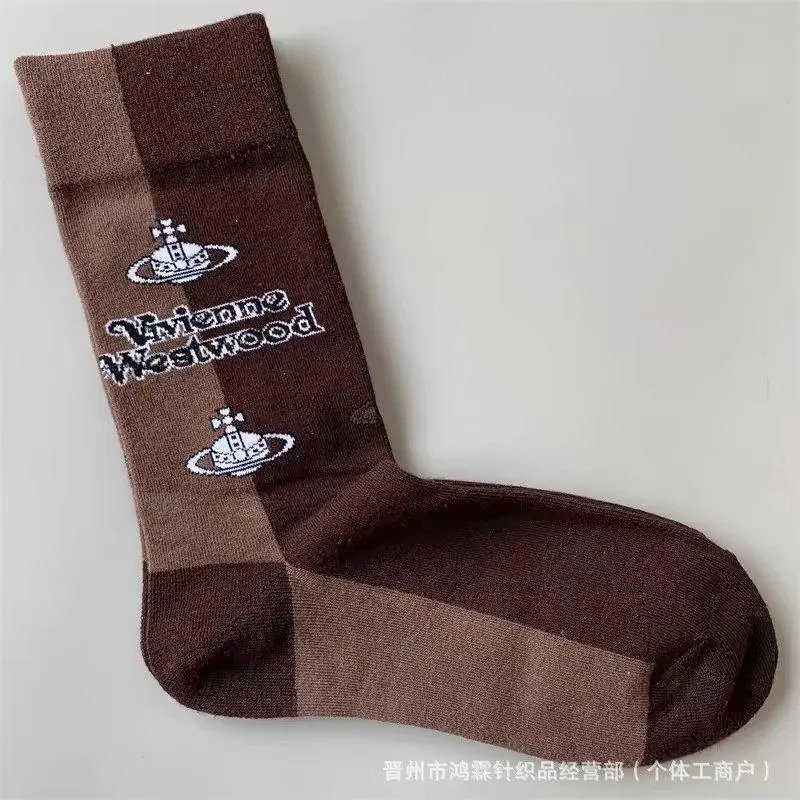 Vivienne Westwood Socks Orb Logo Crew — Style 13
