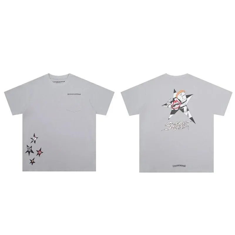 Chrome Hearts T-Shirts Short-Sleeve Graphic T-Shirt — Style 33