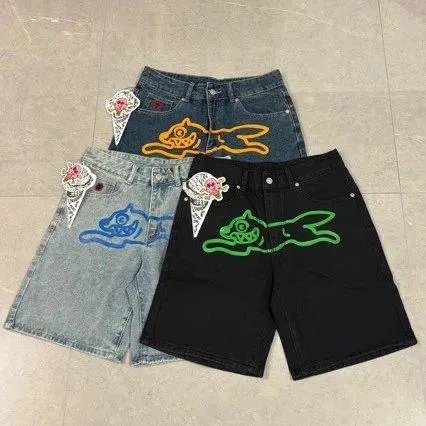 Unbranded Shorts Graphic-print denim image 2