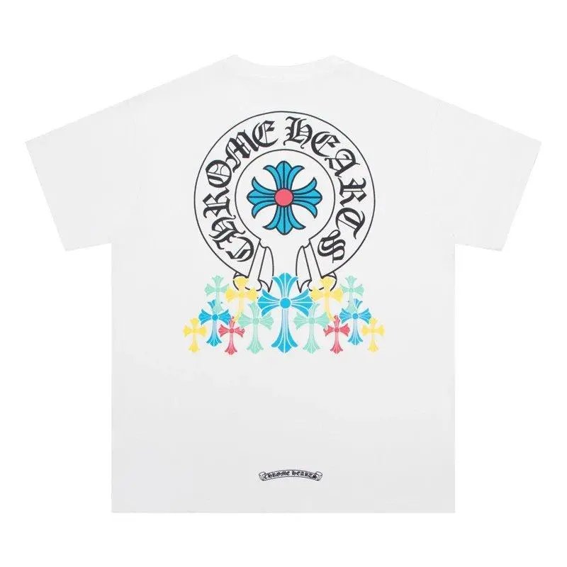 Chrome Hearts T-Shirts Short-Sleeve Graphic T-Shirt — Style 24