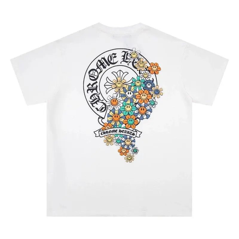Chrome Hearts T-Shirts Short-Sleeve Graphic T-Shirt — Style 14