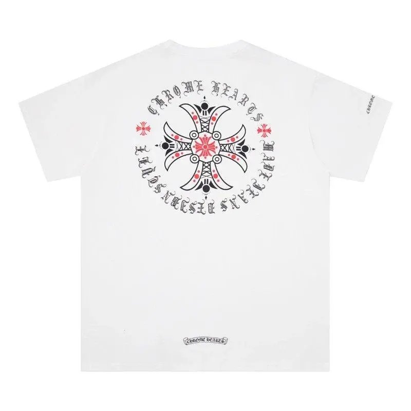 Chrome Hearts T-Shirts Short-Sleeve Graphic T-Shirt — Style 22