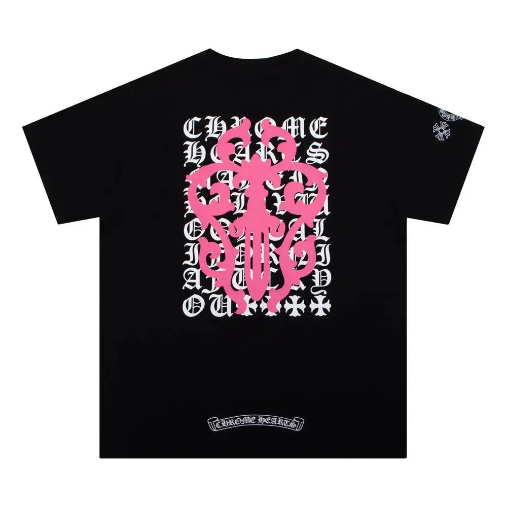 Chrome Hearts T-Shirts Short-Sleeve Graphic T-Shirt — Style 40