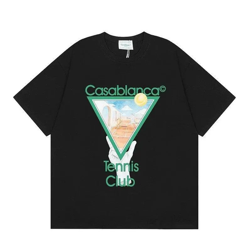Casablanca T-Shirts Short-Sleeve Graphic Print — Style 16