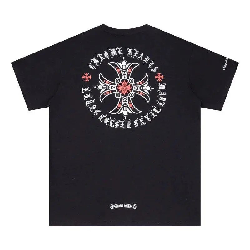 Chrome Hearts T-Shirts Short-Sleeve Graphic T-Shirt — Style 23