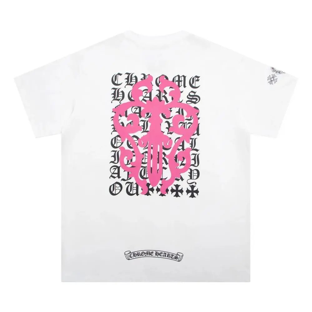 Chrome Hearts T-Shirts Short-Sleeve Graphic T-Shirt — Style 39