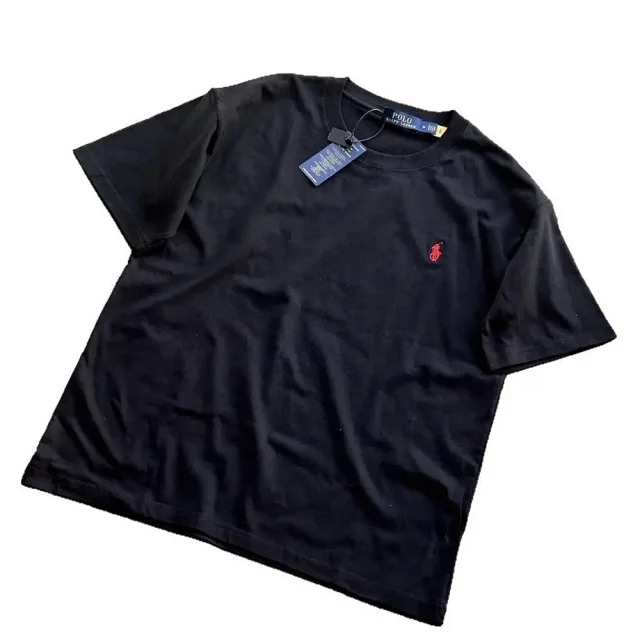 Polo Ralph Lauren T-Shirts Short-sleeve crewneck T-shirt with embroidered pony logo product detail image 5