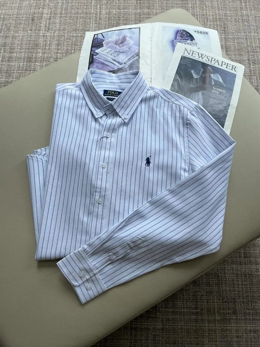 Polo Ralph Lauren Shirts Striped button-down long-sleeve shirt — Style 4