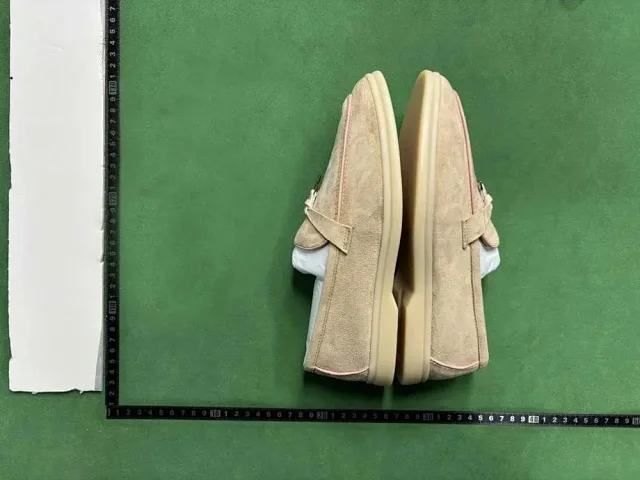 Loro Piana Casual Shoes Summer Walk suede slip-on loafers product detail image 10