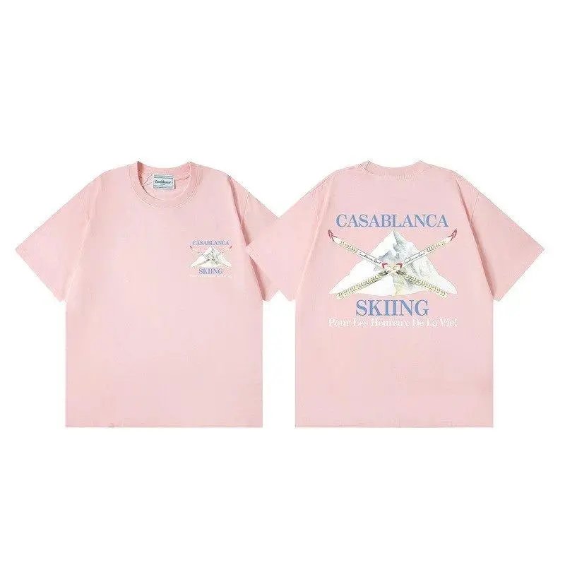 Casablanca T-Shirts Short-Sleeve Graphic Print image 4