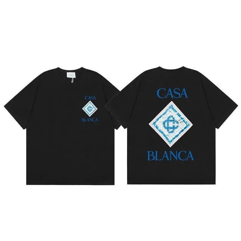 Casablanca T-Shirts Short-Sleeve Graphic Print — Style 22