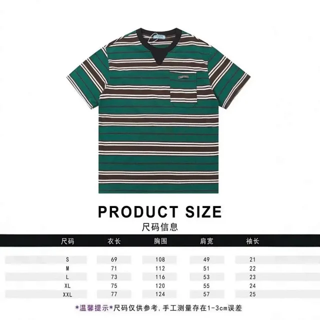 Prada T-Shirts Short-Sleeve Crew-Neck T-Shirt product detail image 3
