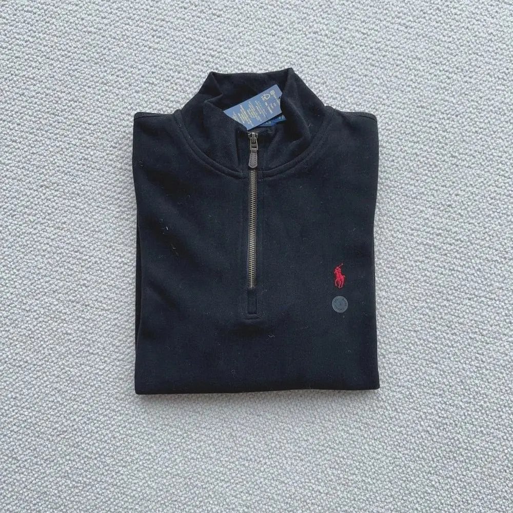 Polo Ralph Lauren Hoodies & Sweatshirts Quarter-Zip Mock-Neck Sweatshirt — Style 4