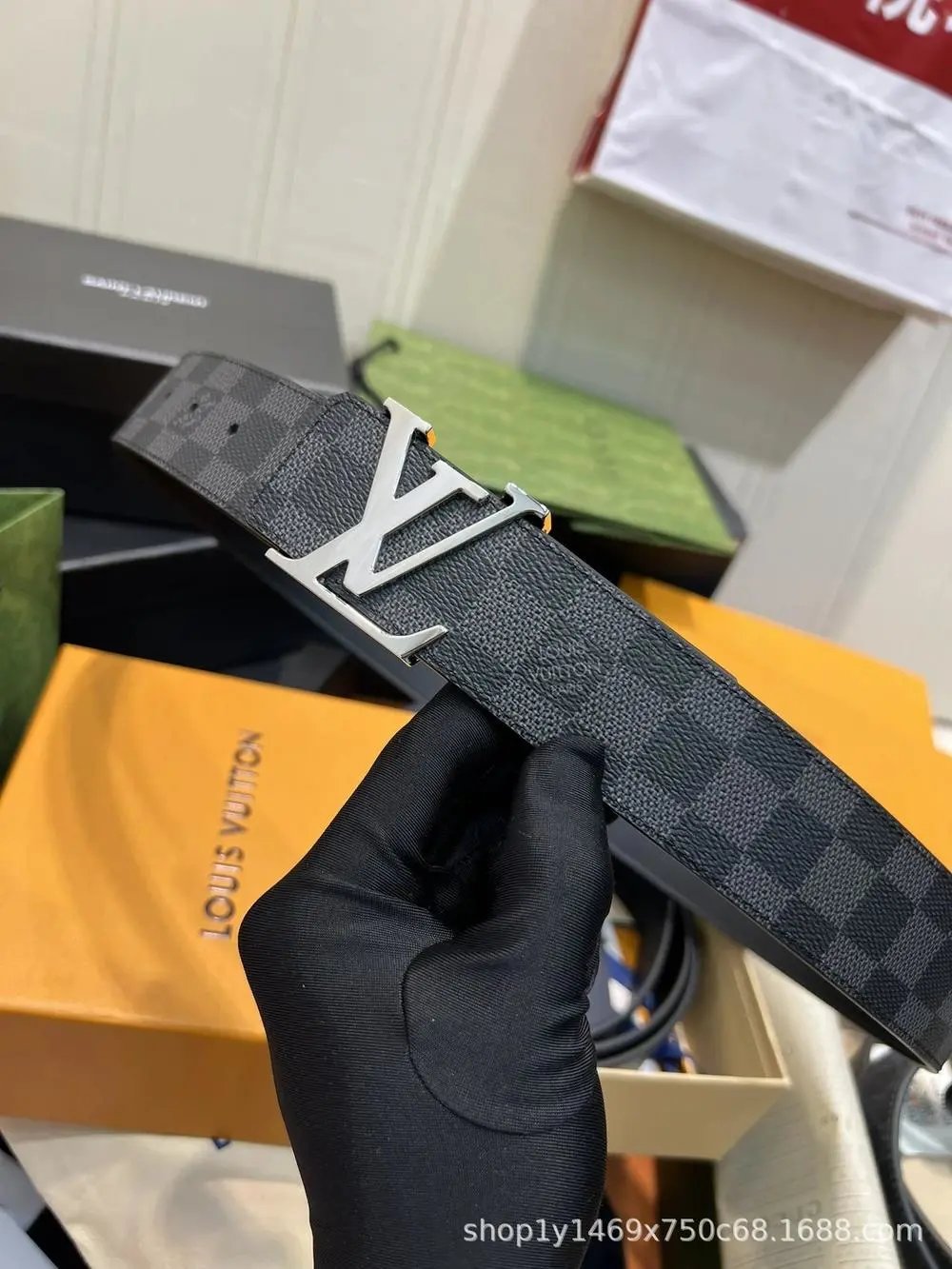 Louis Vuitton Belts M8362 LV Initiales Monogram Belt — Style 12
