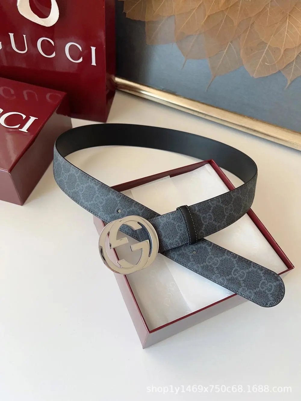 Louis Vuitton Belts M8362 LV Initiales Monogram Belt — Style 20