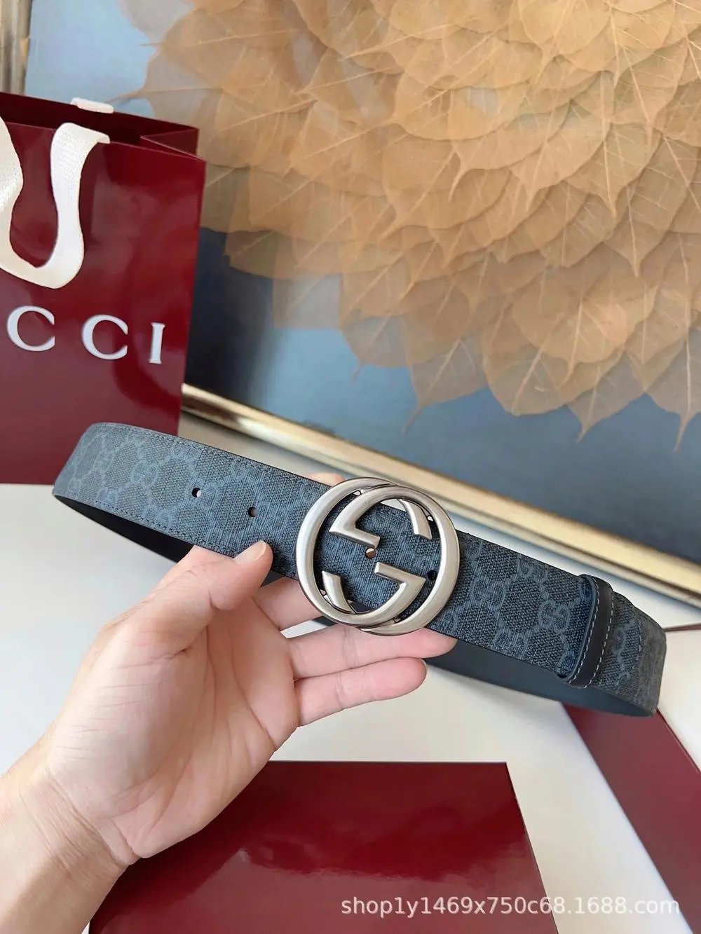 Louis Vuitton Belts M8362 LV Initiales Monogram Belt — Style 28