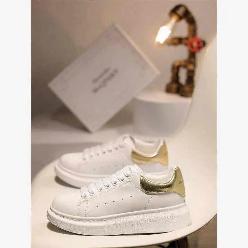 Unbranded Sneakers Low-top lace-up platform with contrast heel tab image 5