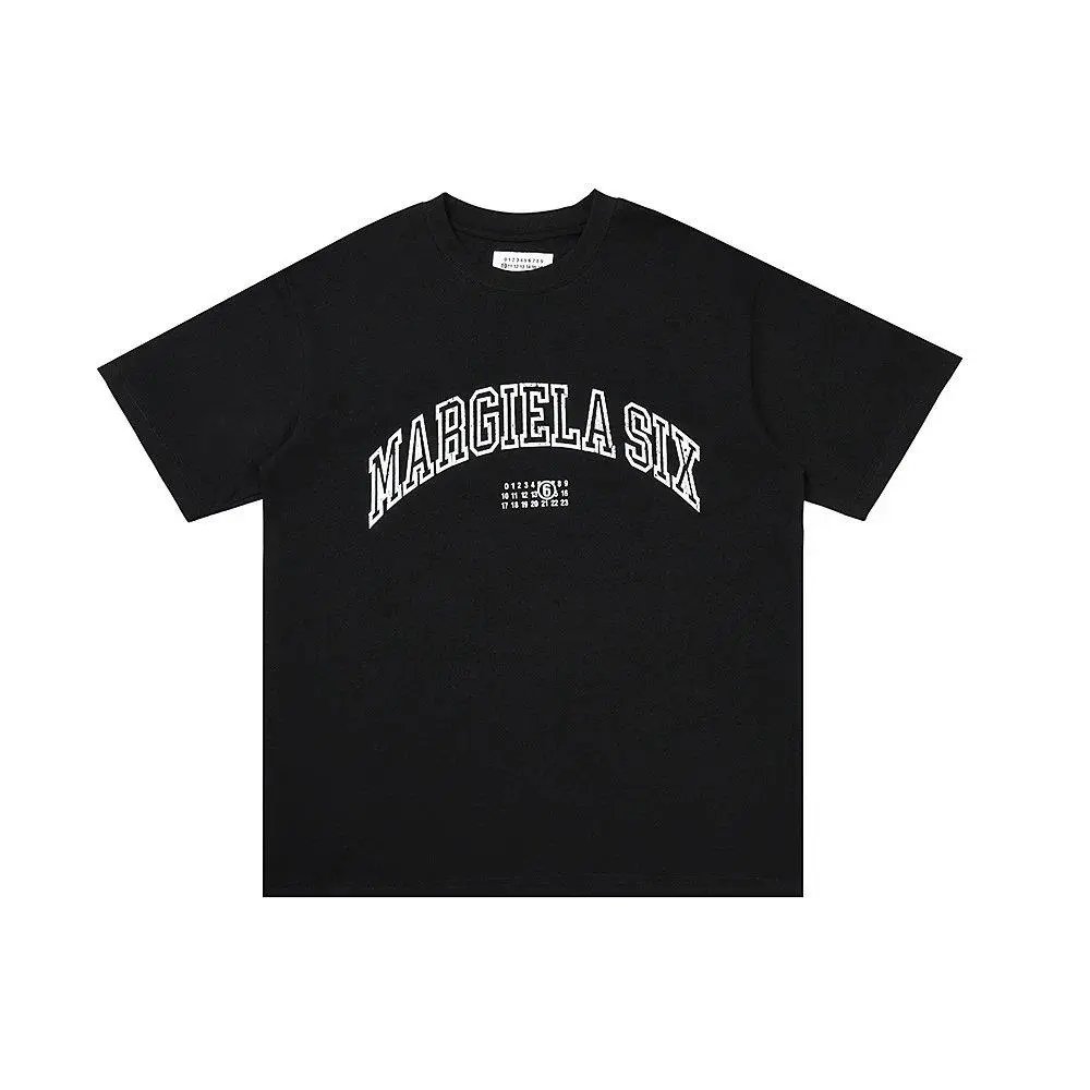 Maison Margiela T-Shirts Number-logo print short-sleeve T-shirt — Style 13