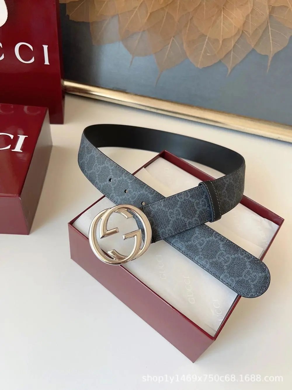 Louis Vuitton Belts M8362 LV Initiales Monogram Belt — Style 29