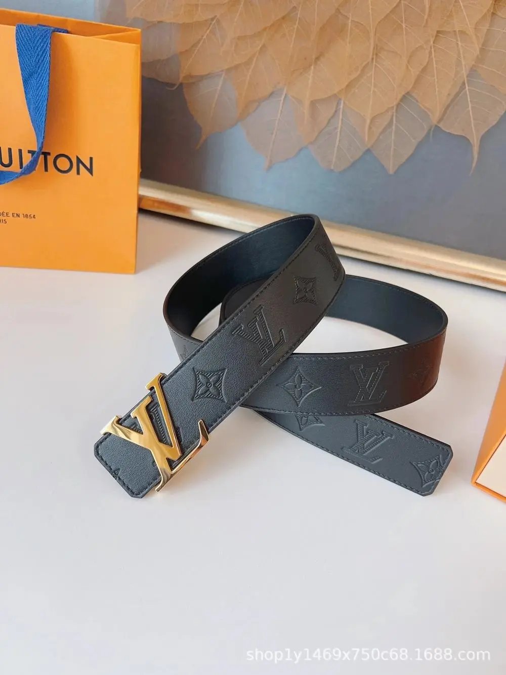 Louis Vuitton Belts M8362 LV Initiales Monogram Belt — Style 16