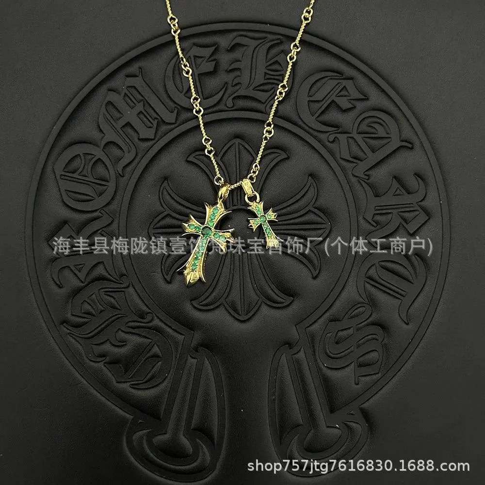 Unbranded Jewelry Pendant Necklaces with Cross and Anchor Designs — Style 7