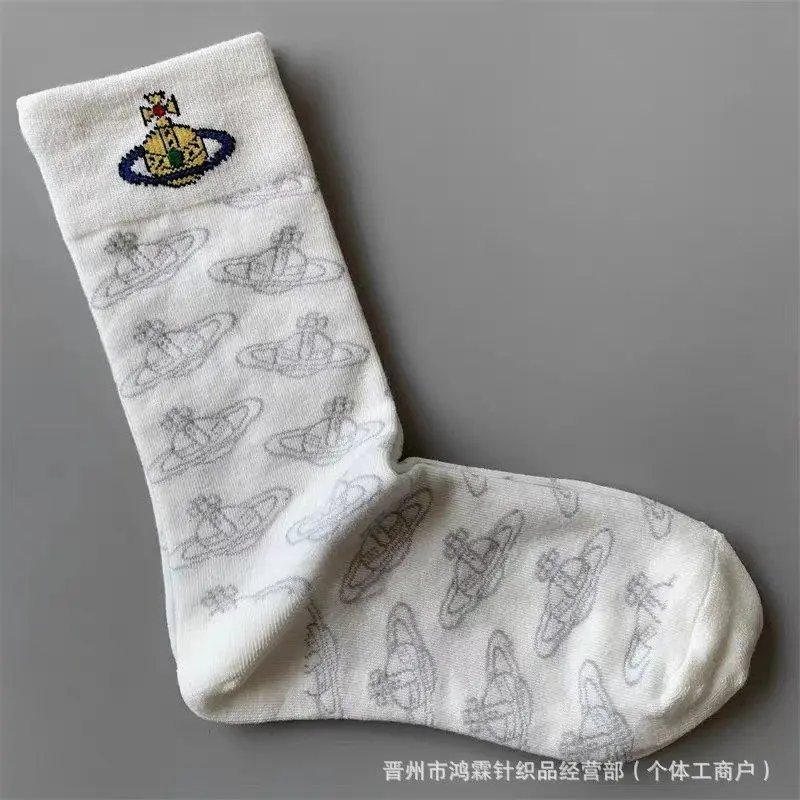 Vivienne Westwood Socks Orb Logo Crew — Style 10