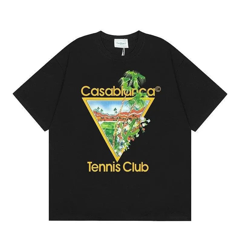 Casablanca T-Shirts Short-Sleeve Graphic Print — Style 2