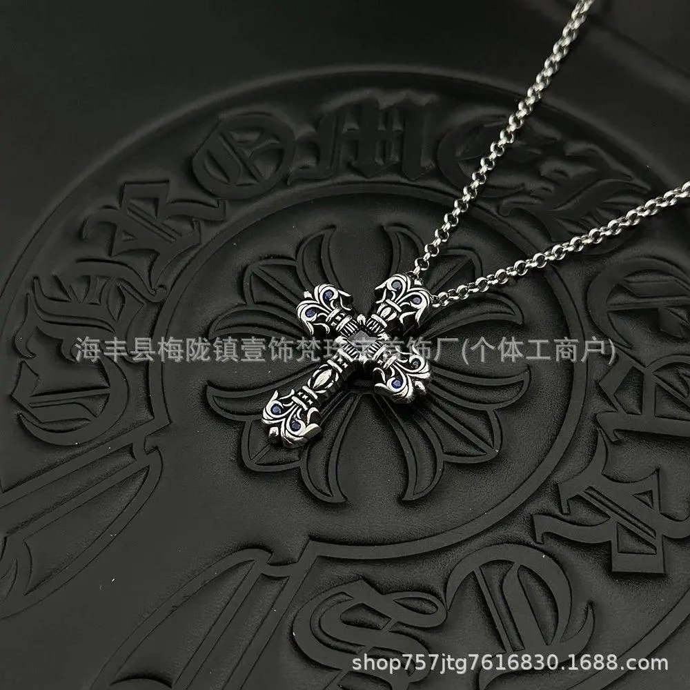 Unbranded Jewelry Pendant Necklaces with Cross and Anchor Designs — Style 3