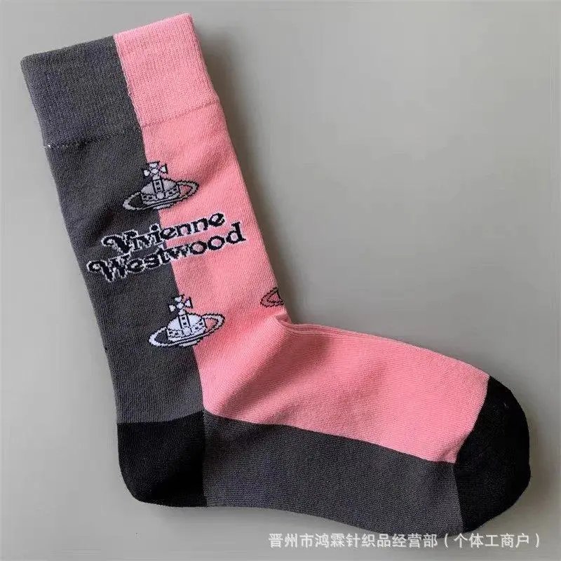 Vivienne Westwood Socks Orb Logo Crew — Style 14