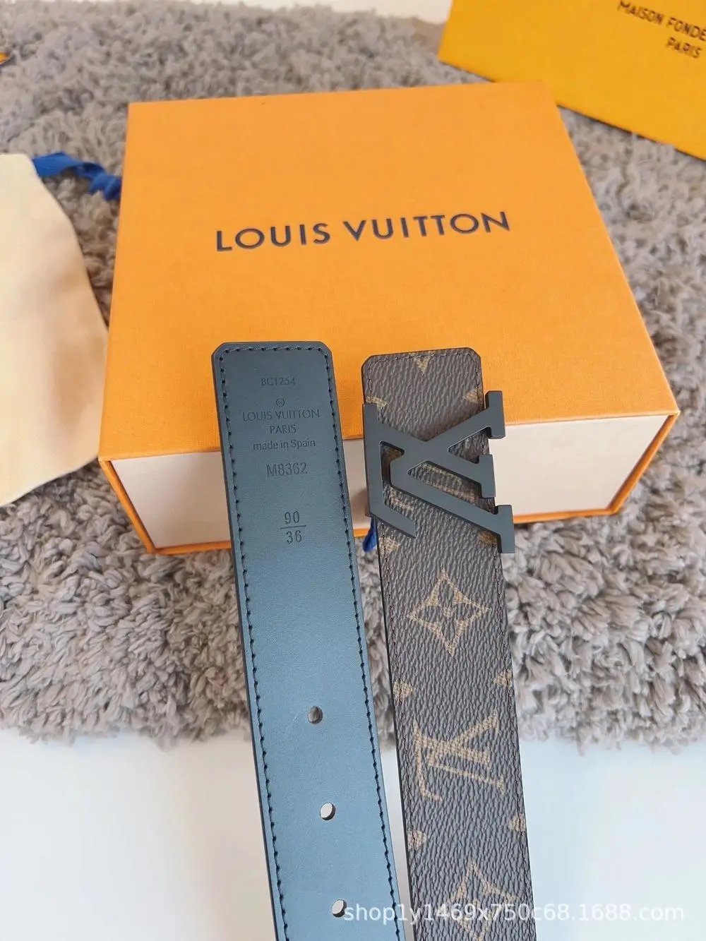 Louis Vuitton Belts M8362 LV Initiales Monogram Belt — Style 2