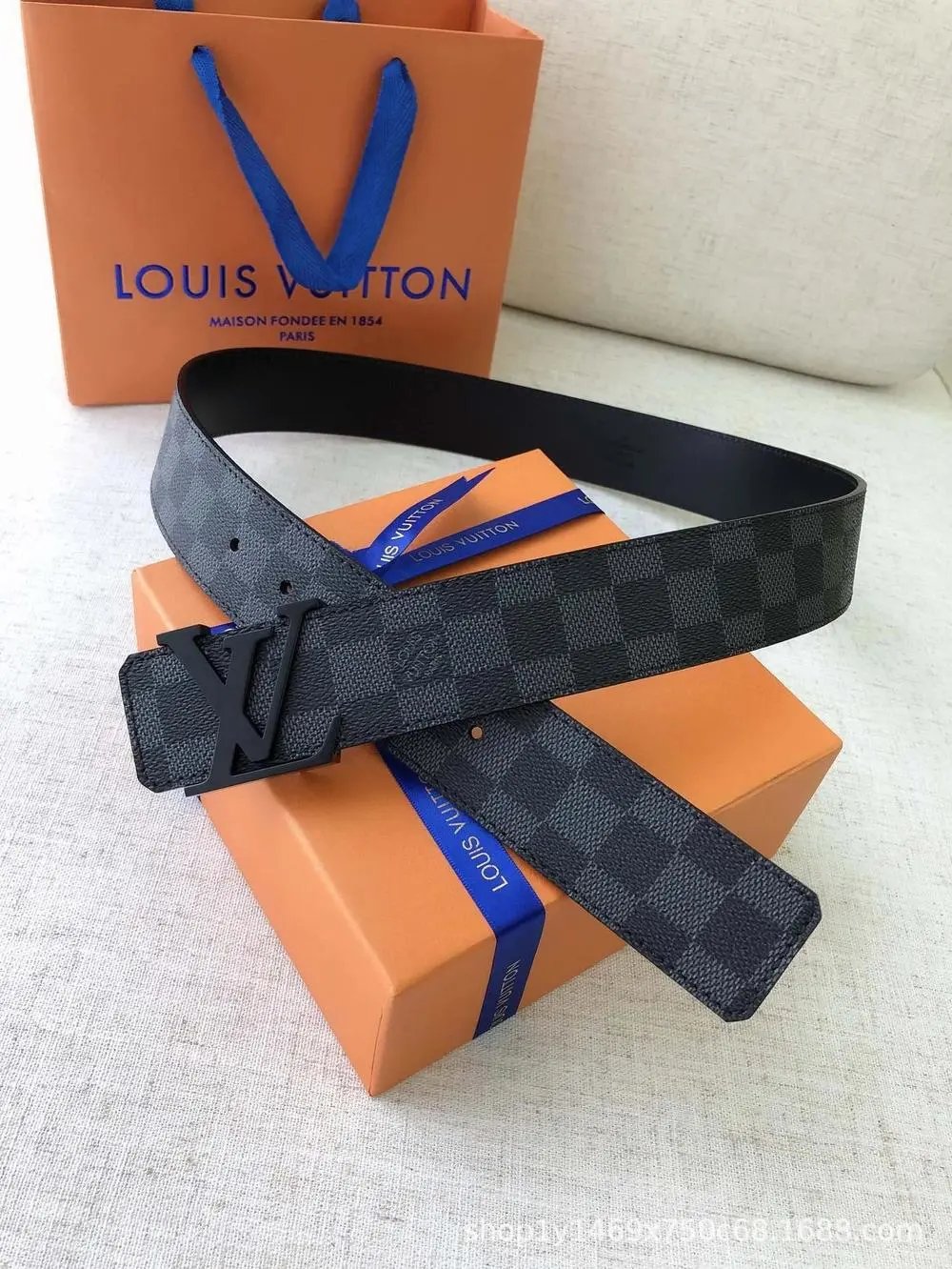 Louis Vuitton Belts M8362 LV Initiales Monogram Belt — Style 10