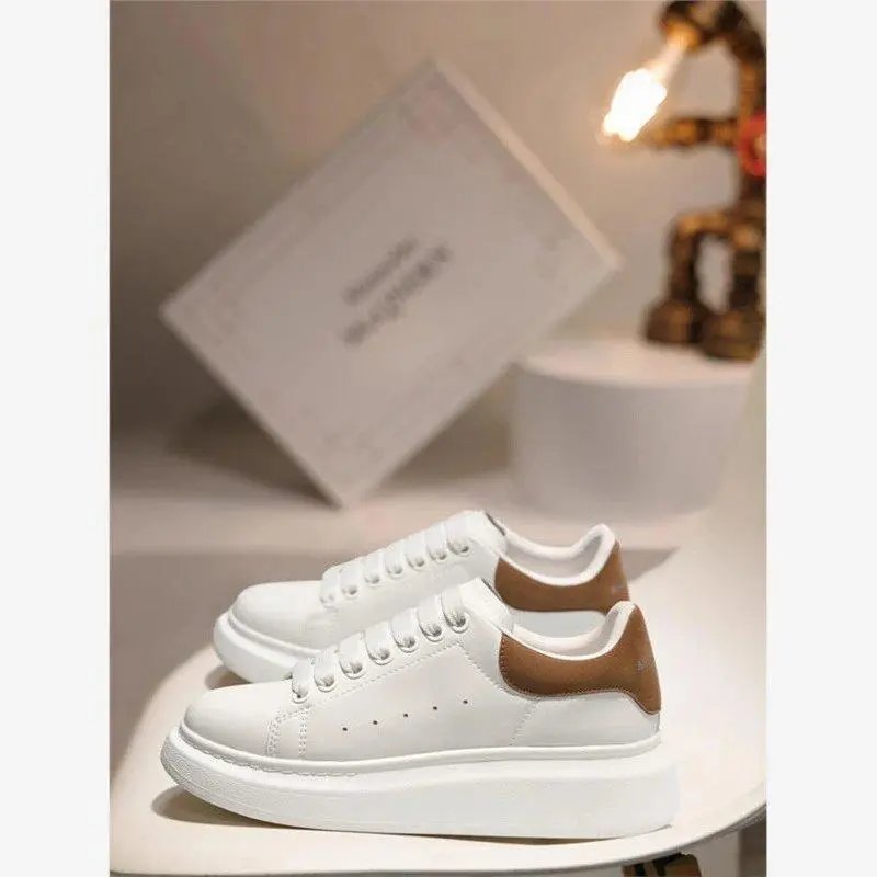 Unbranded Sneakers Low-top lace-up platform with contrast heel tab image 6