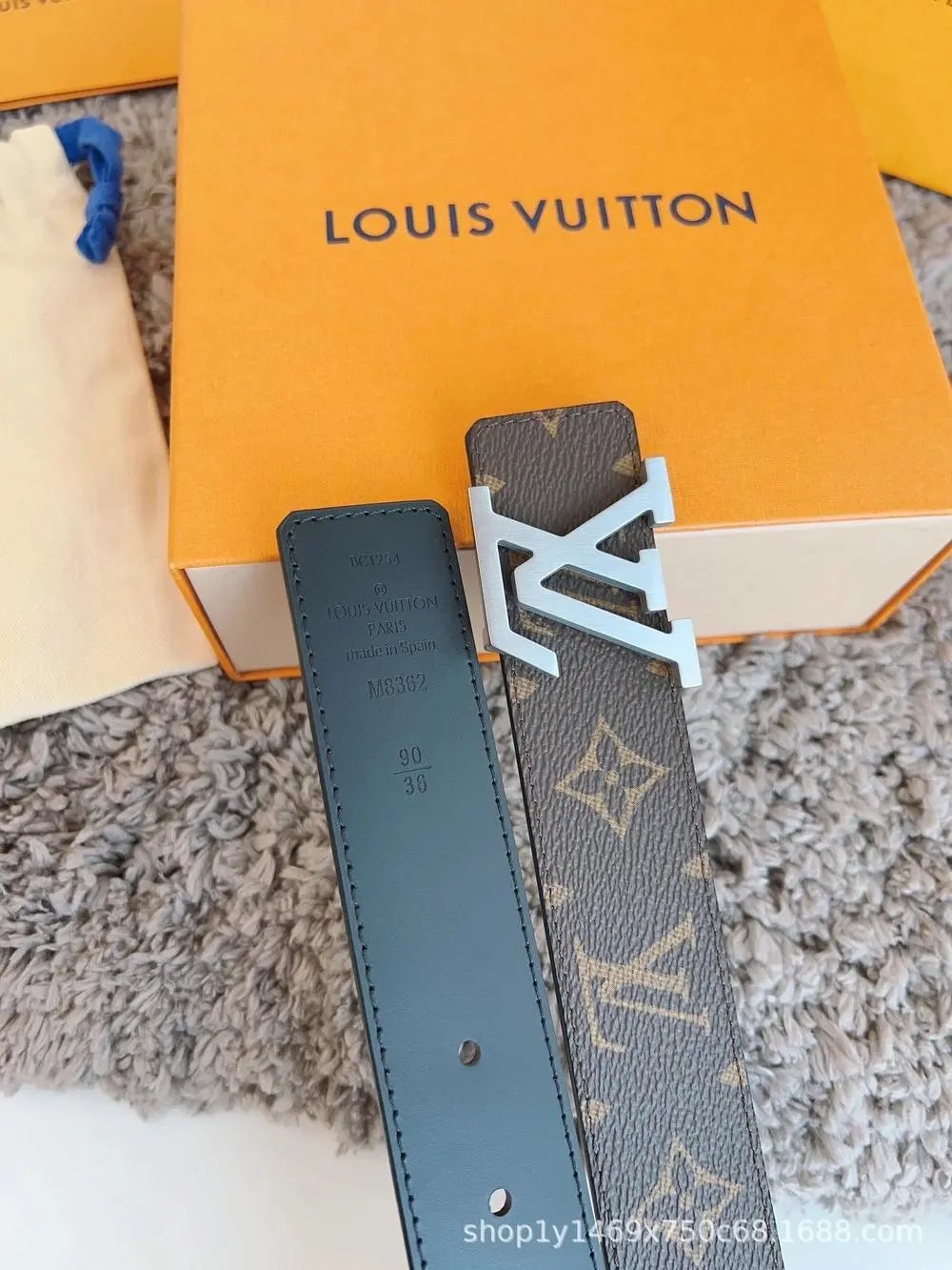 Louis Vuitton Belts M8362 LV Initiales Monogram Belt — Style 1