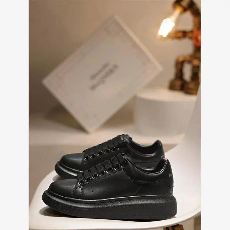 Unbranded Sneakers Low-top lace-up platform with contrast heel tab image 7