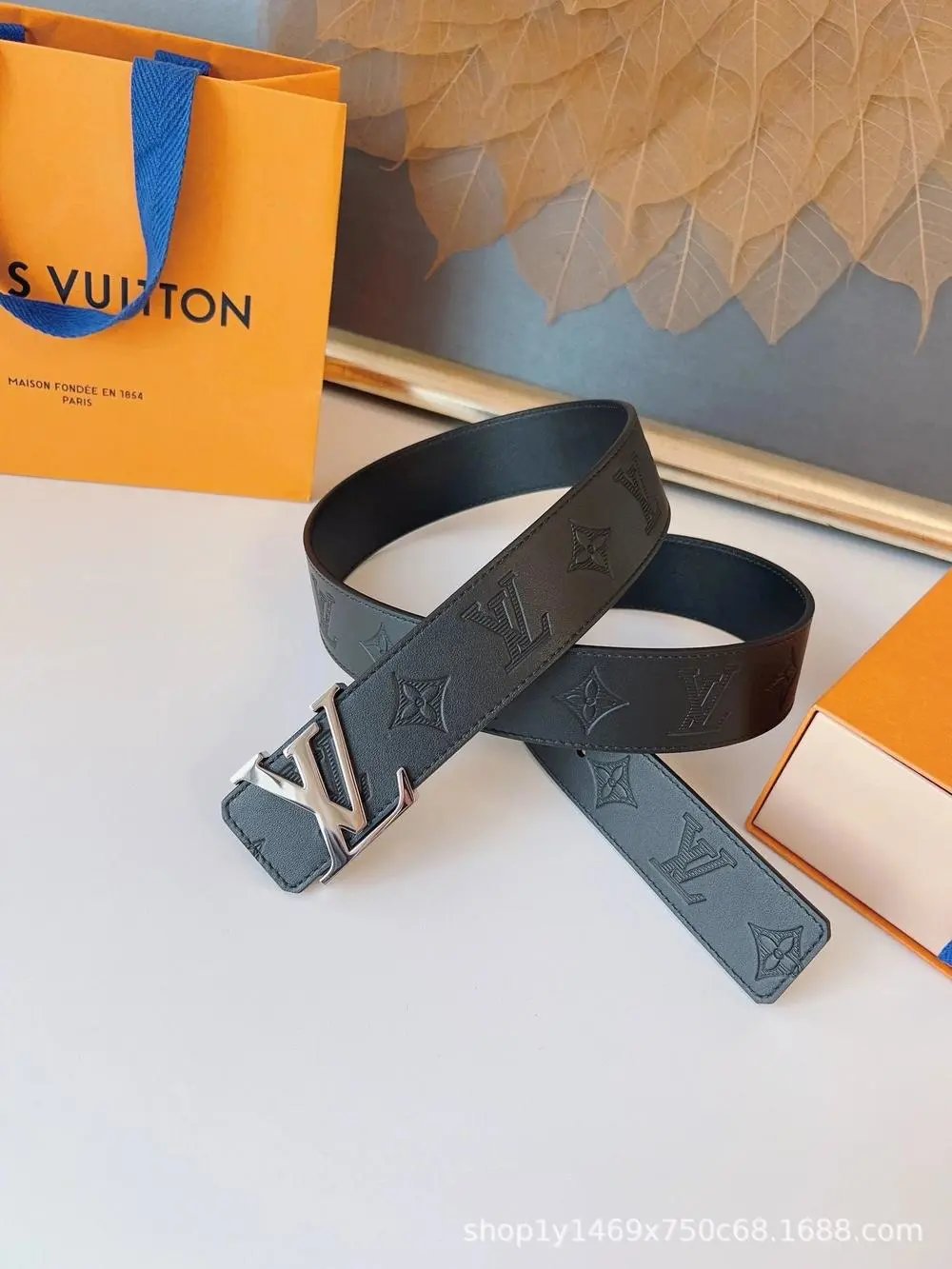 Louis Vuitton Belts M8362 LV Initiales Monogram Belt — Style 17