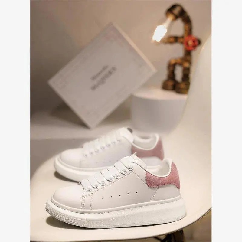 Unbranded Sneakers Low-top lace-up platform with contrast heel tab image 4