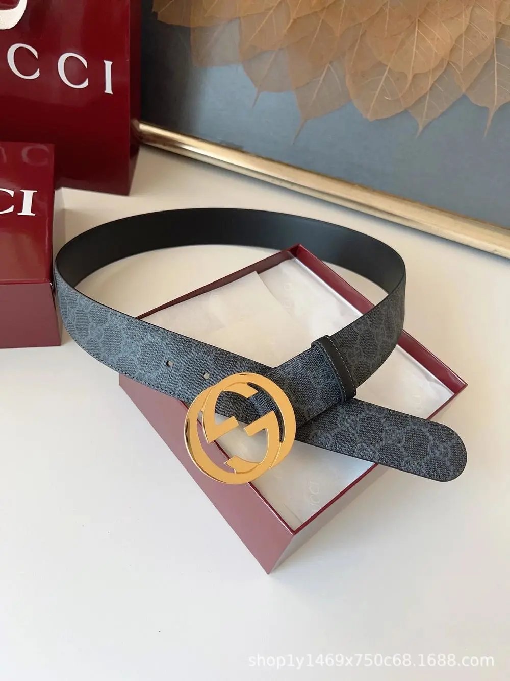 Louis Vuitton Belts M8362 LV Initiales Monogram Belt — Style 33