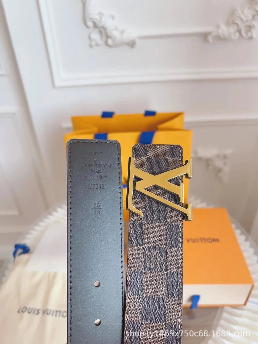 Louis Vuitton Belts M8362 LV Initiales Monogram Belt — Style 7