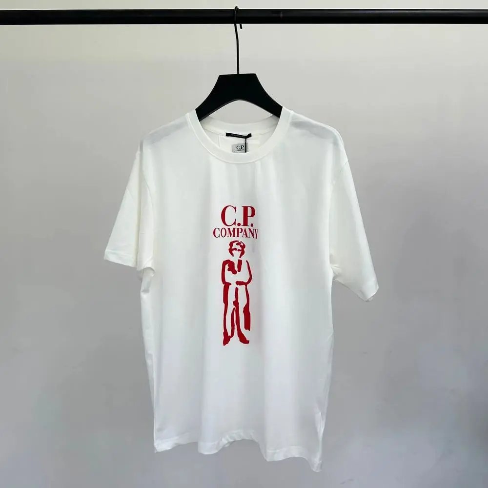 C.P. Company T-Shirts Short-Sleeve Graphic Logo T-Shirt — Style 2