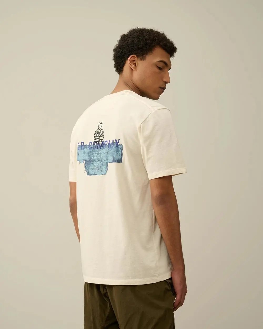C.P. Company T-Shirts Short-Sleeve Graphic Logo T-Shirt — Style 10