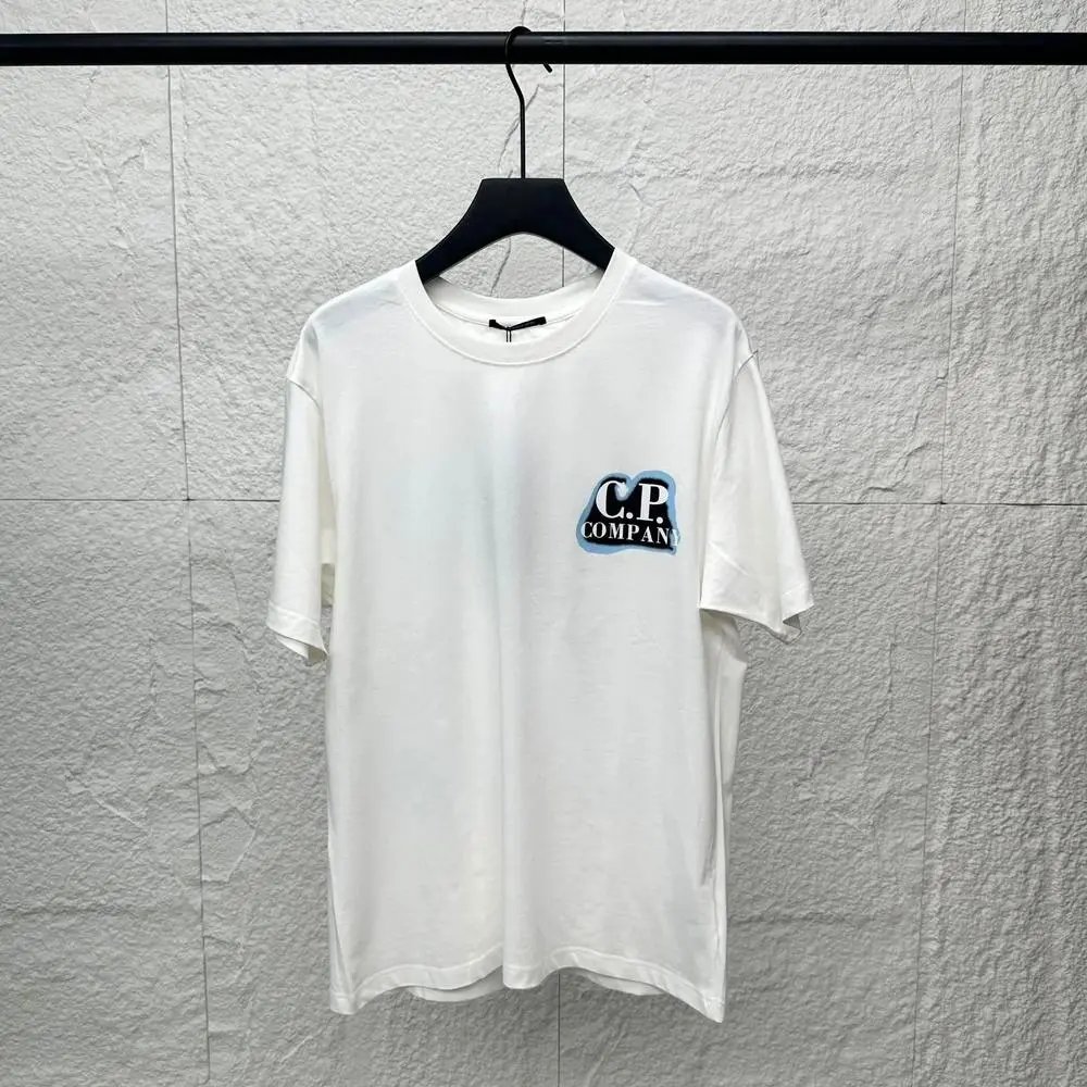 C.P. Company T-Shirts Short-Sleeve Graphic Logo T-Shirt — Style 26