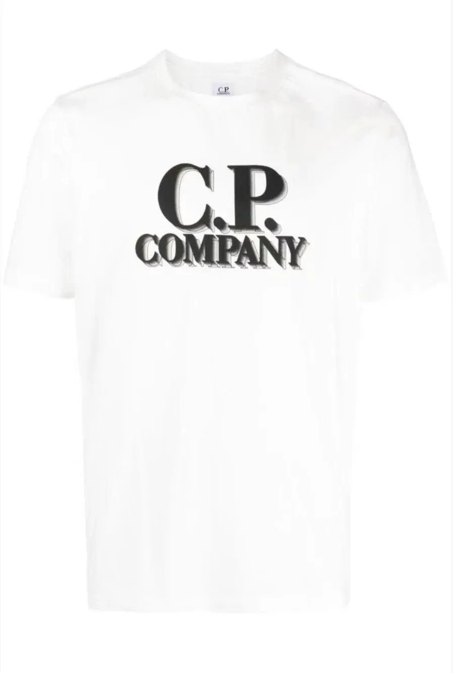C.P. Company T-Shirts Short-Sleeve Graphic Logo T-Shirt — Style 34