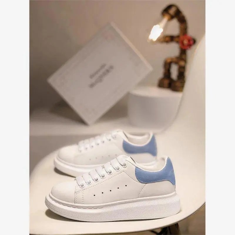 Unbranded Sneakers Low-top lace-up platform with contrast heel tab image 3