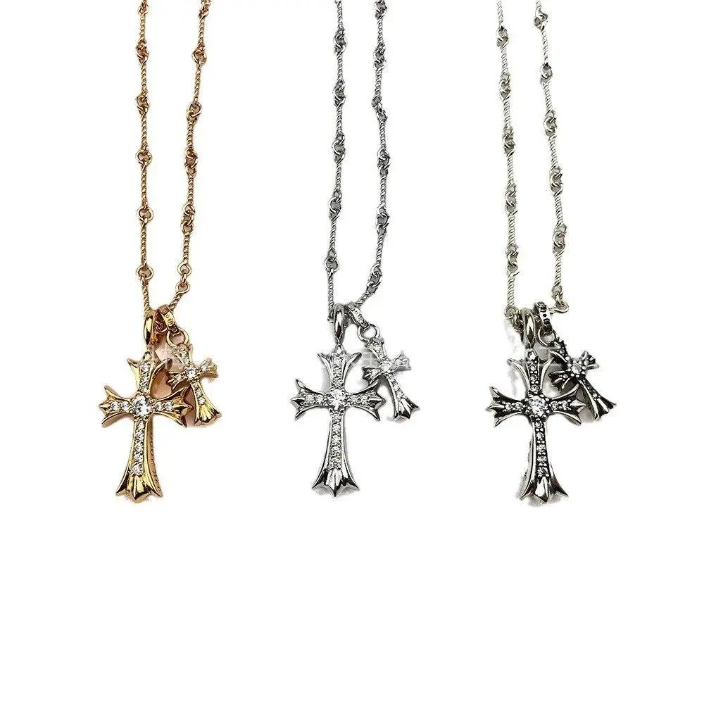 Unbranded Jewelry Pendant Necklaces with Cross and Anchor Designs image 2