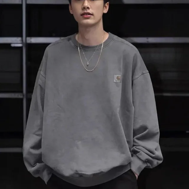 Carhartt Hoodies & Sweatshirts Crewneck sweatshirt with logo patch product detail image 9