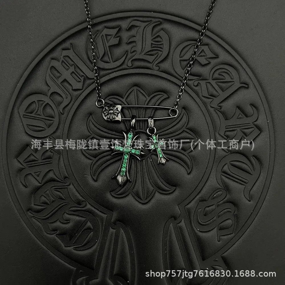 Unbranded Jewelry Pendant Necklaces with Cross and Anchor Designs — Style 20